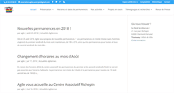Desktop Screenshot of agile-auvergne.org