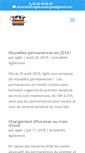 Mobile Screenshot of agile-auvergne.org