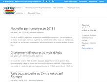Tablet Screenshot of agile-auvergne.org